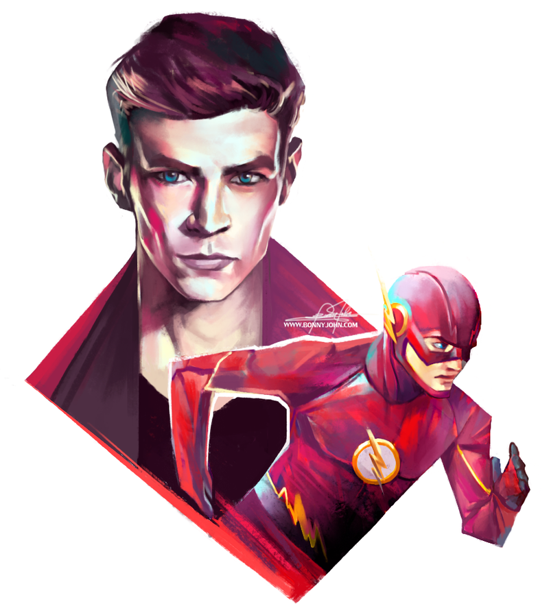 Illustration for article titled SeeBonnyDraw: The Flash! In Speed Painting Form!
